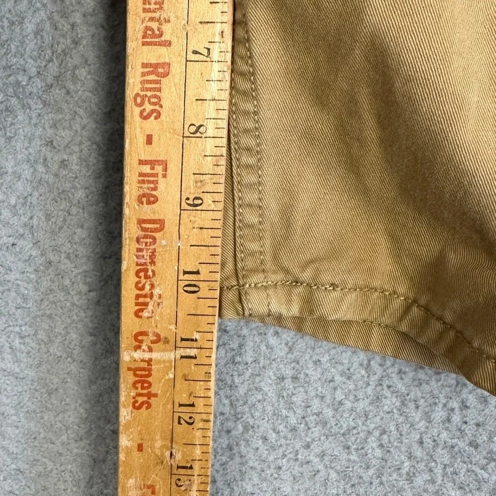 Levis Shorts Mens 38 Tan Cargo Utility Workwear Casual Outdoor Flat Front Pocket